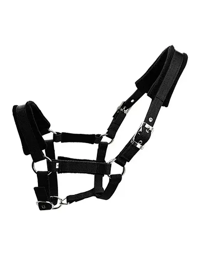 China manufacturer Equestrian Products Horsing Halters Durable Nylon with Fleece