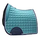 China manufacturer horse products horse riding equipment equestrian saddle pad quilted pattern pad satin fabric
