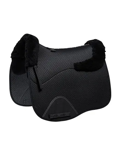 China manufacturer horse products horse riding equipment equestrian saddle pad quilted pattern pad winter fur