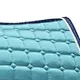 China manufacturer horse products horse riding equipment equestrian saddle pad quilted pattern pad set satin fabric