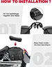 PU Leather Motorcycle Saddlebag