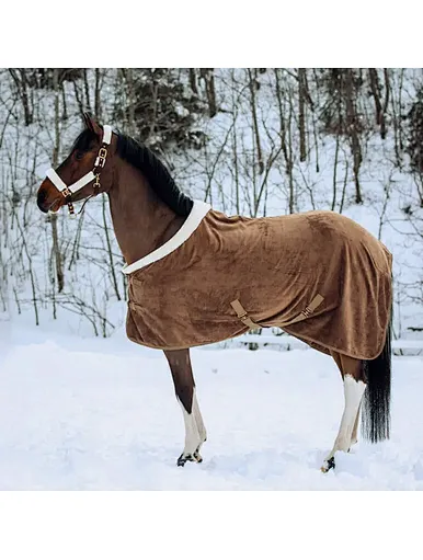 Equestrian Horse Rugs Fleece Blanket for Horses with fur