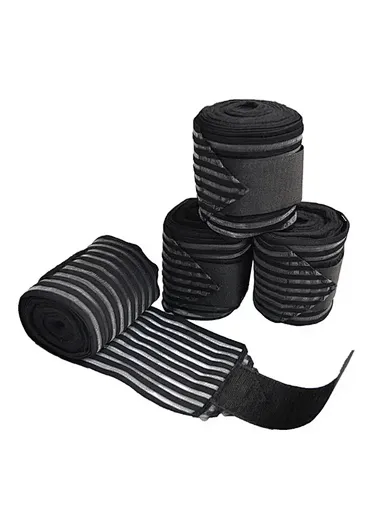 China manufacturer equestrian leg protection polo wraps elastic fleece wraps