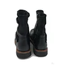 Buckle Zipper Men Motorcycle Boots