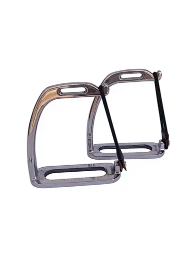 Equestrian Lightweight Stainless steel Horse Saddle Stirrup