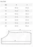 Size Chart of Equestrian Blanket