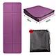 Home Workout Double Layer Non-slip Foldable TPE Yoga Mat