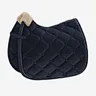 Dark Navy Velvet Saddle Pad