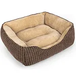 Brown Color of Orthopedic Dog Bed
