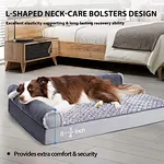 memory foam orthopedic dog bed