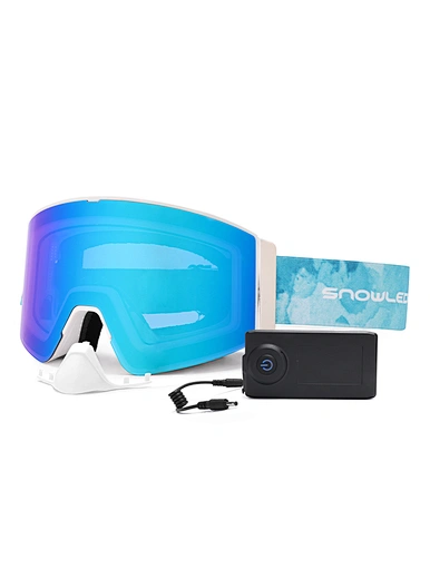 double lens ski goggles