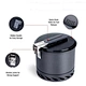 iron camping pot