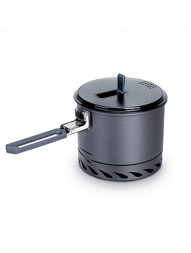 iron camping pot