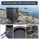 iron camping pot
