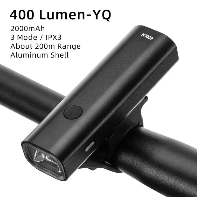 Ultralight Lamp Rainproof Lamp Bicycle Front Lamp USB Rechargeable Lamp