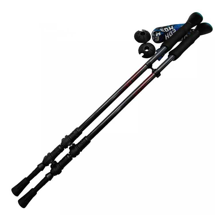 Nordic Trekking Poles Ultralight Telescopic Walking Stick Hiking Adjustable Cane