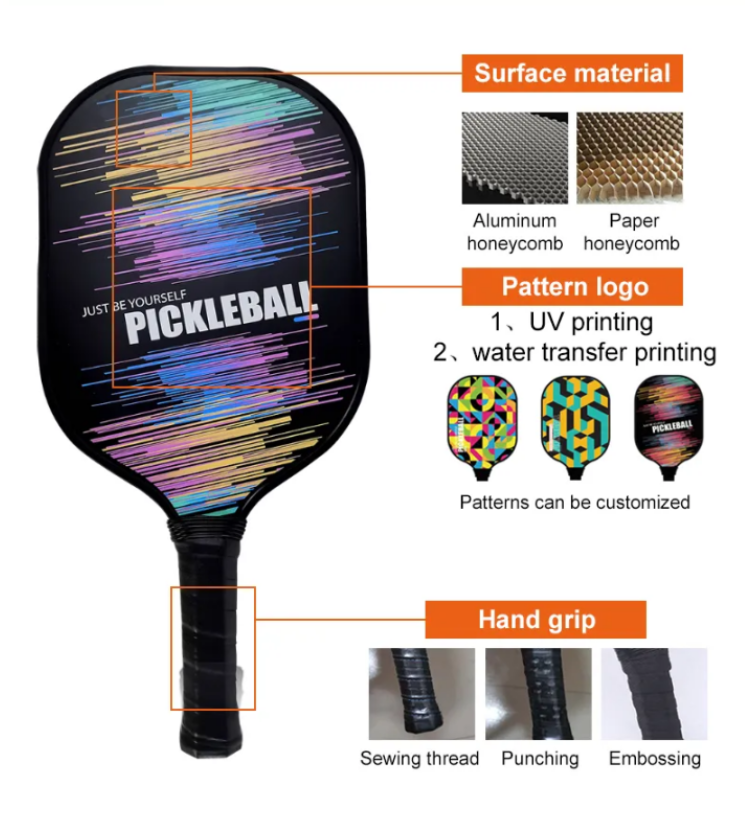 Outdoor Sport Unisex USAPA Approved Pickleball Paddle China