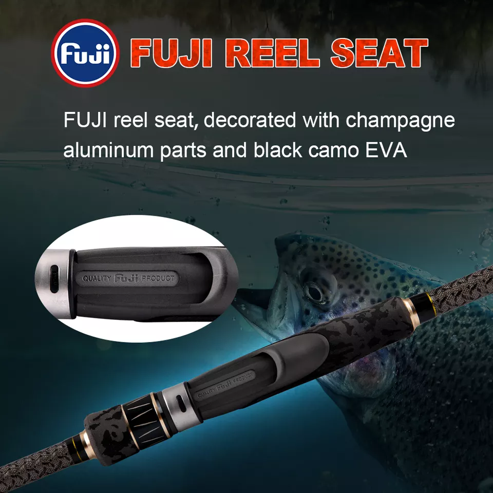 12-60g Carbon Fiber Light 24T/IM8 Spinning Fishing Rod