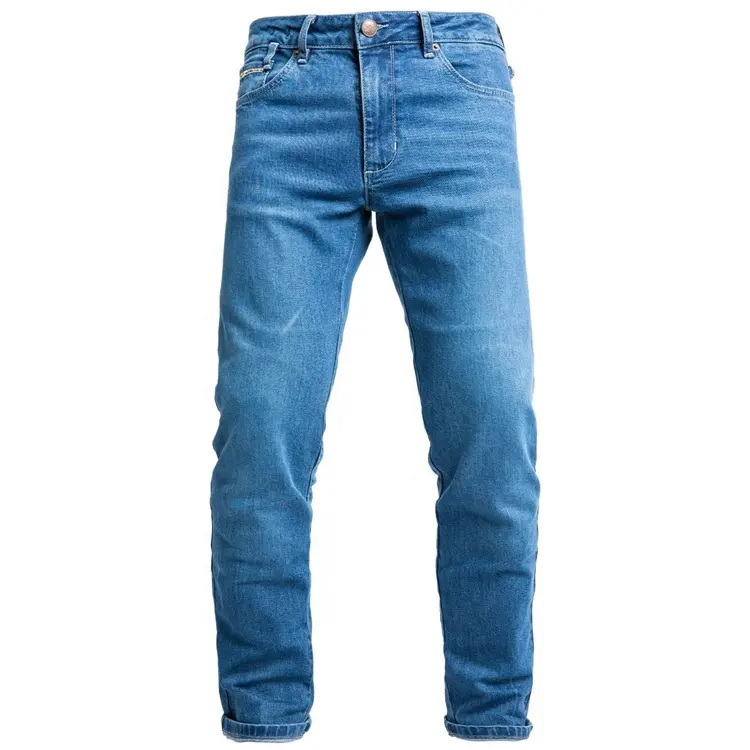 Functional Men Slim Fit Cordura Denim Motorcycle Jean