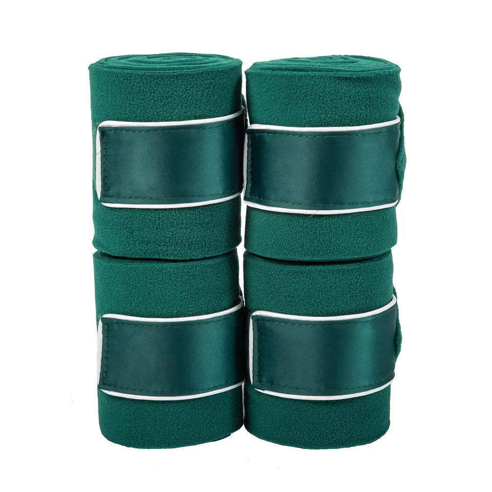 equestrian leg protection polo wrap horse riding fleece wraps bandages