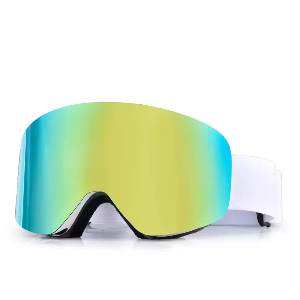 Eyewear for Ski anti fog PC lens snowboard magnetic over glass ski goggles