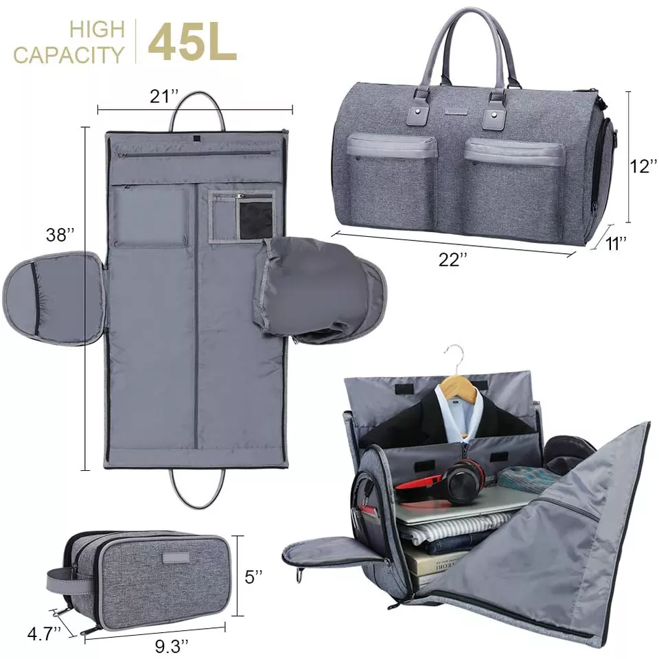 High Capacity 45L Detachable Hiking Handle Bags Unisex Tote Bag China