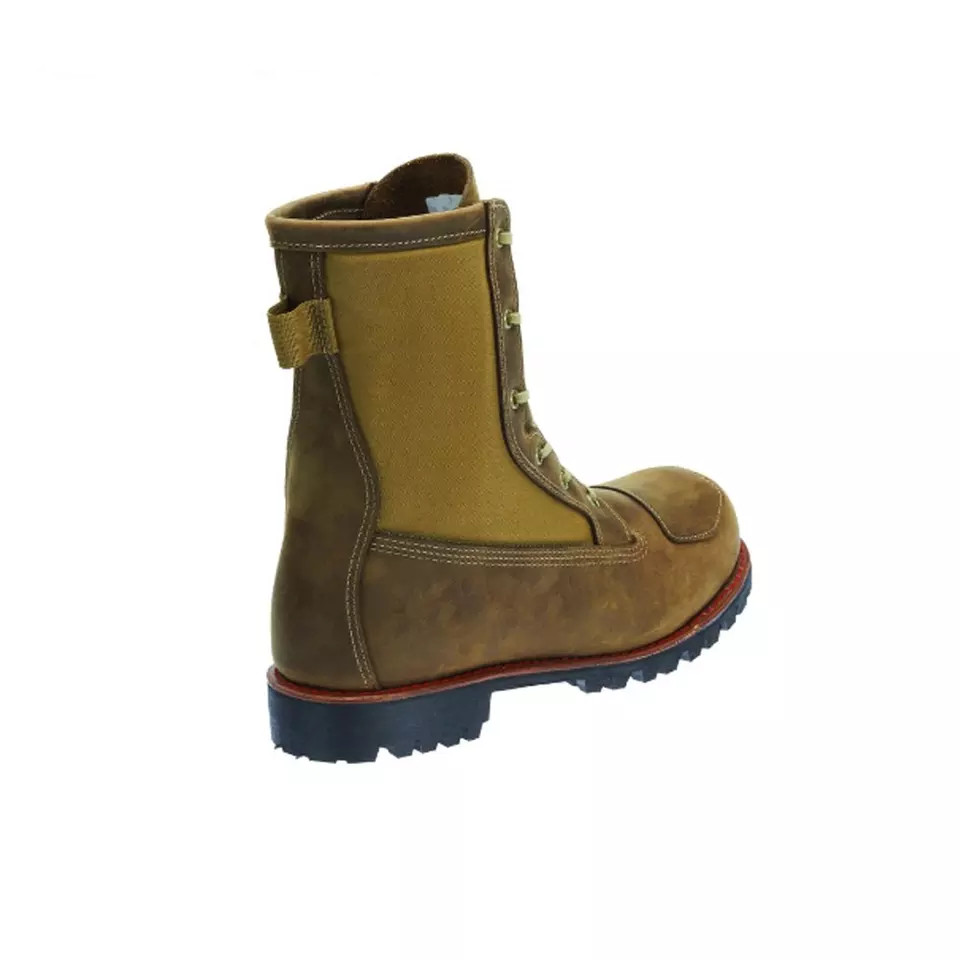 PPE Standard Ankle Protector Leather Shoes Motorcycle Riding Boots For Men