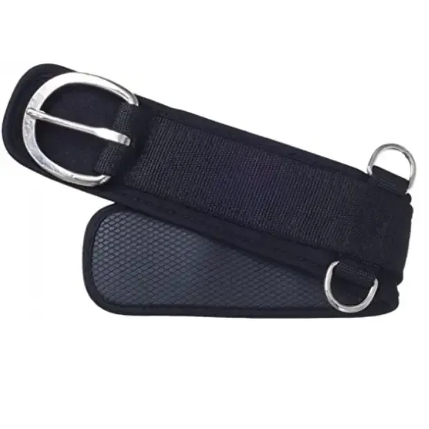 Equestrian Product Horse Girth Pattern Nylon Horse Dressage Leather Saddle Belt