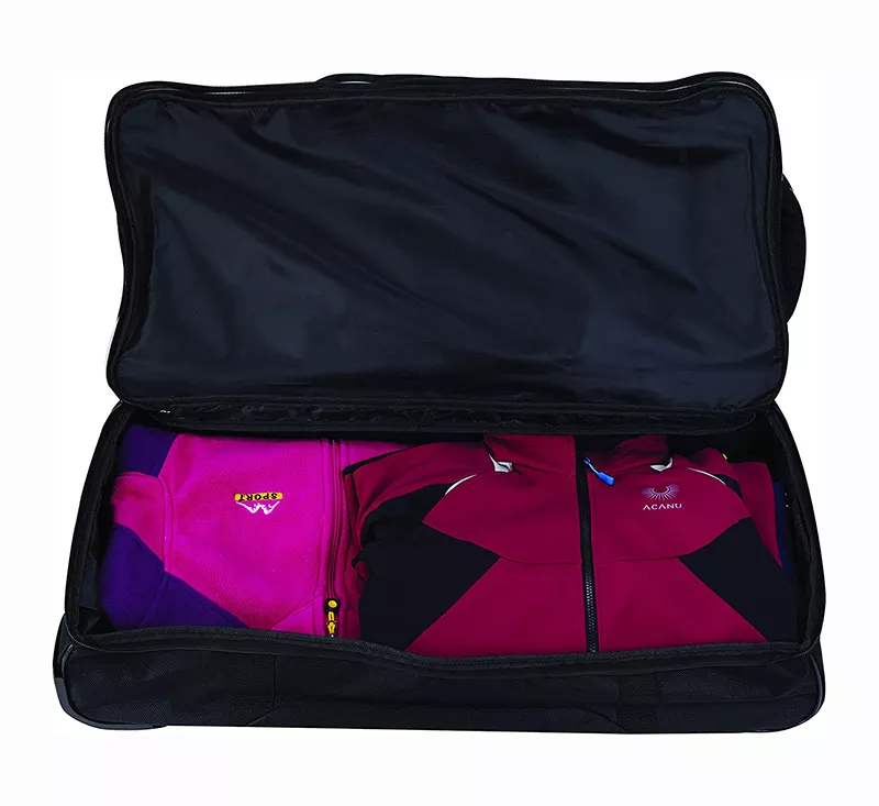 Large Capacity Duffel Travel Bag Portable Wheeled Rolling Bag