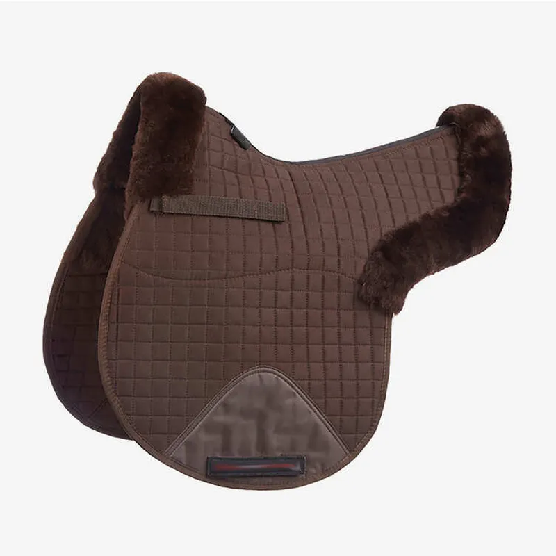 Horse Winter Pad With Fur Equestrian Saddle Pad