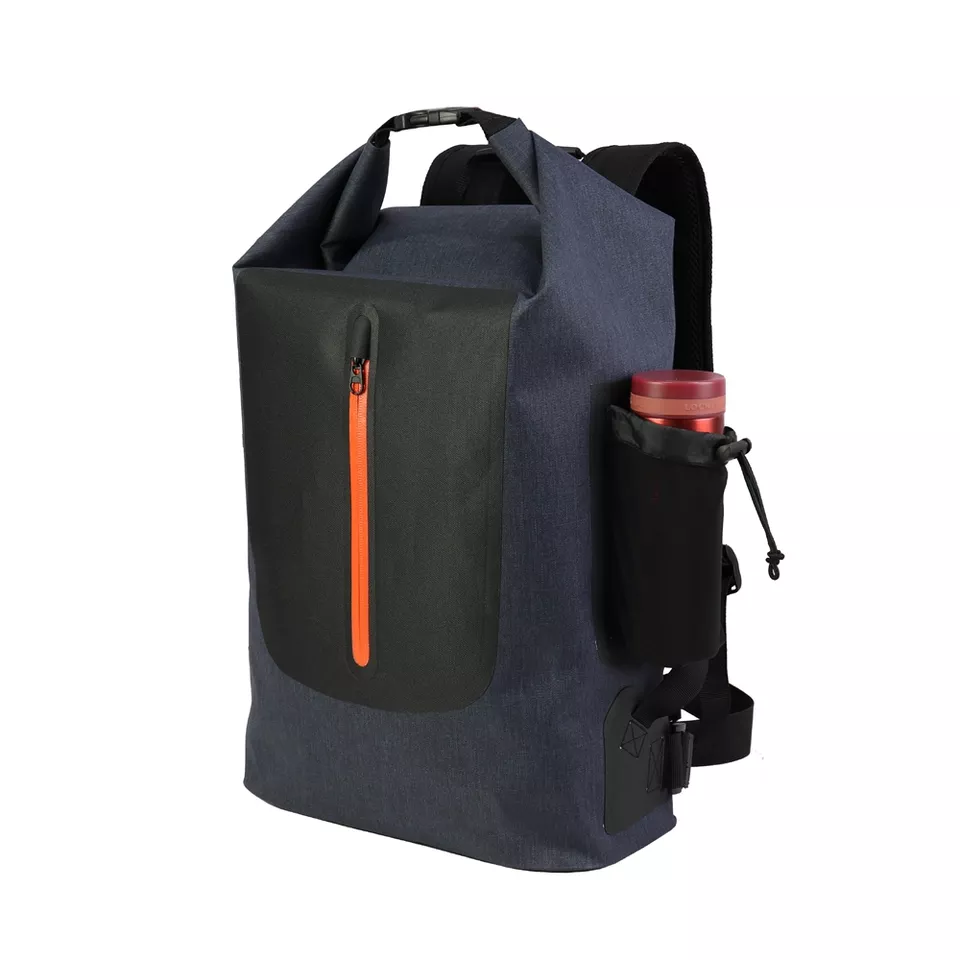 Hiking PVC Waterproof Unisex Knapsack Outdoor Travel Backpack