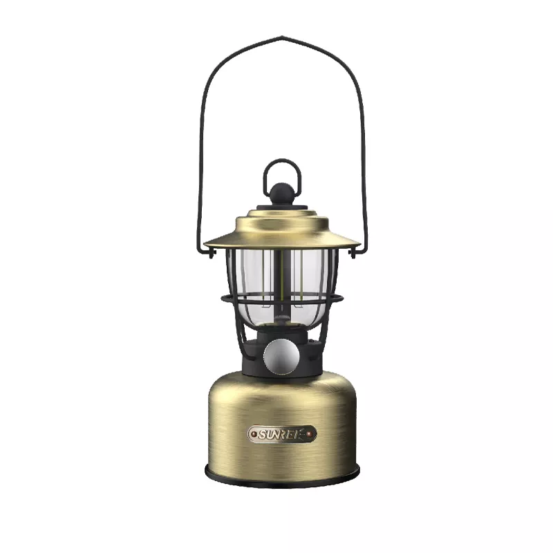 Golden Yellow Camping Lantern Waterproof Light 800LM Led Light
