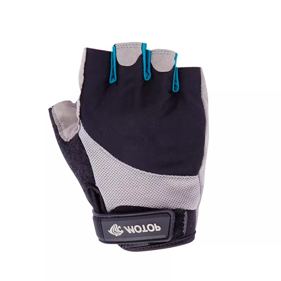 Breathable and Anti-shock GEL Padding on Palms Fingerless Cycling Glove China