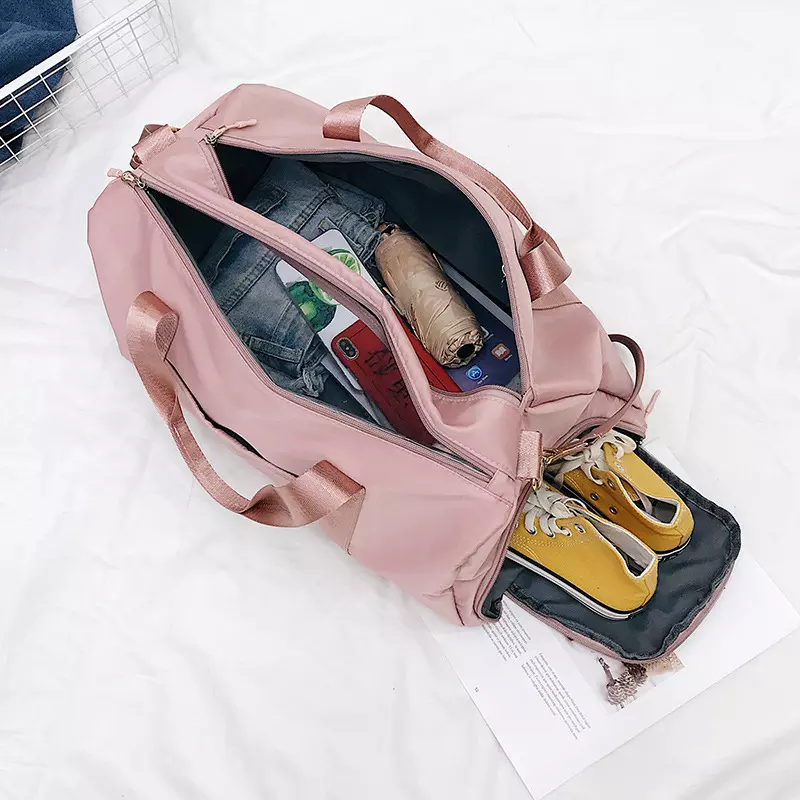 Sport Large Capacity Travel Nylon Duffle Bag for Sport Hiking