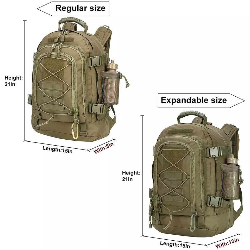 Multifunctional Trekking Expandable Backpack