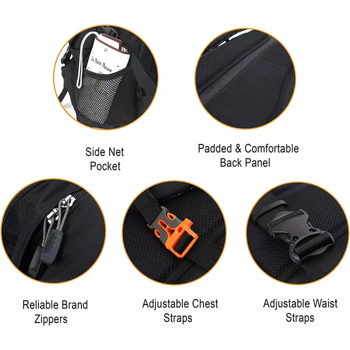 Waterproof Trekking Travel Backpack Custom Fashionable Knapsack China