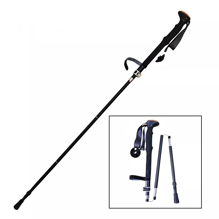 Ultralight TrekkingUltralight Trekking Pole Foldable Walking Stick Collasiple Travel Cane China