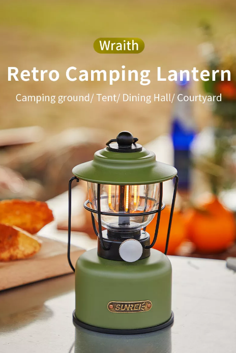 Camping Lantern Waterproof Light 800LM Led Light Wraith