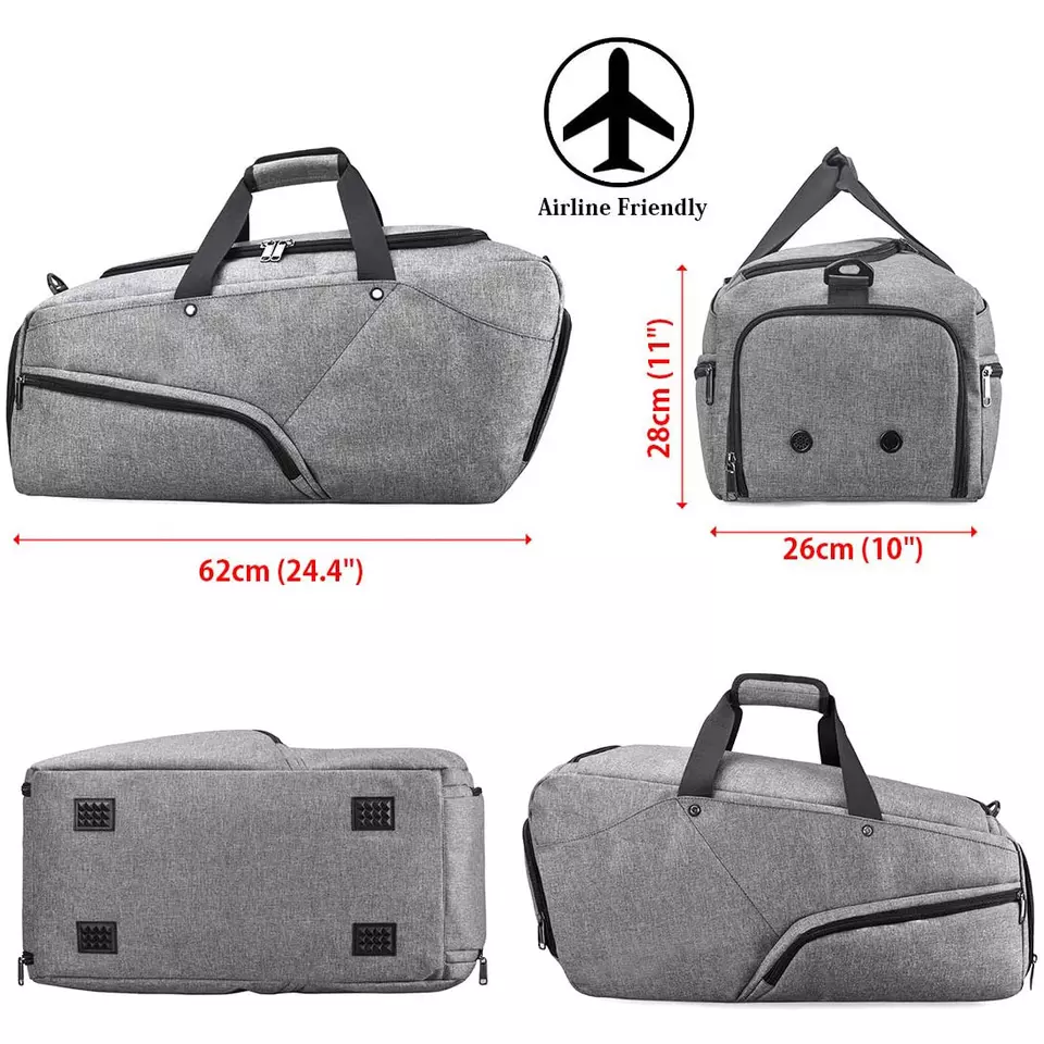 Portable Large Capacity 45L Gym Bag Storage Sport Hiking Travel Bag China