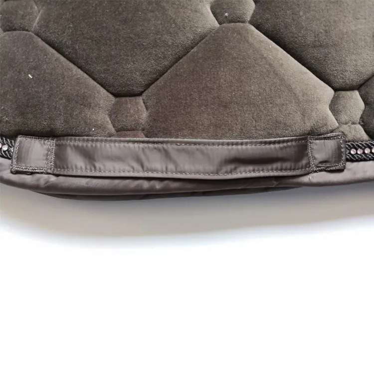 Equestrian Velvet Saddle Pad