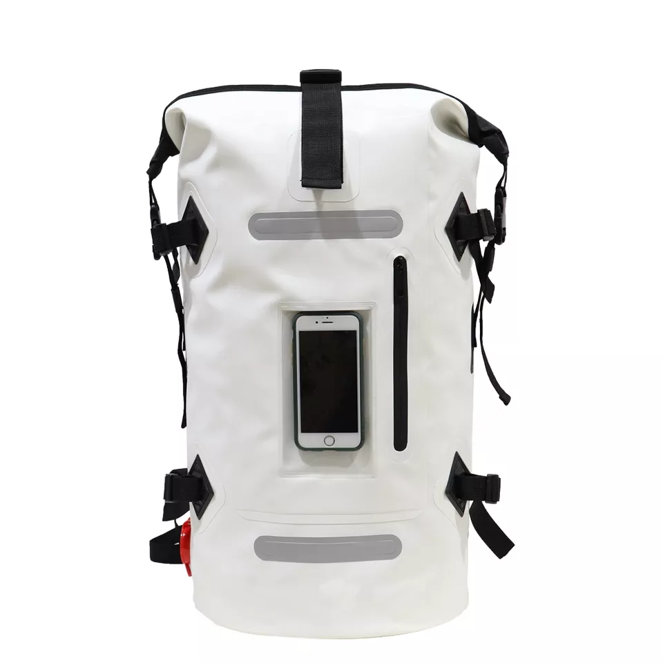 Travelling 500D PVC Tarpaulin Knapsack Fashionable Waterproof Backpack