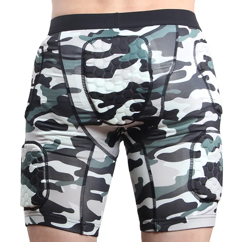 Camo printed Short Sleeve Compression Protector Shirt shorts China
