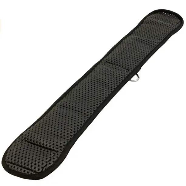 Equestrian Horse Girth Leather pattern Nylon Saddle Belt