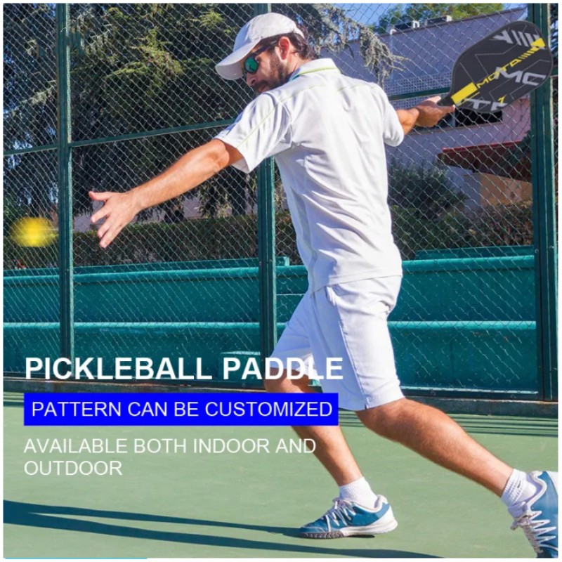 Durable USAPA Approved Carbon Fiber Advanced Pickleball Paddle Set Customized Logo