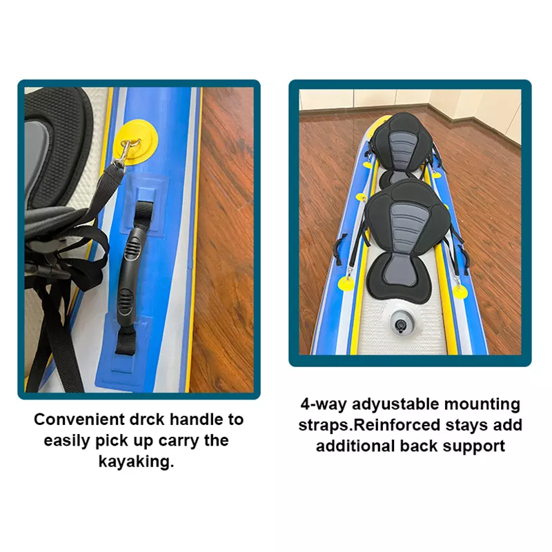 Canoe Drop-stitch Fabric Inflatable Kayak For Seashore