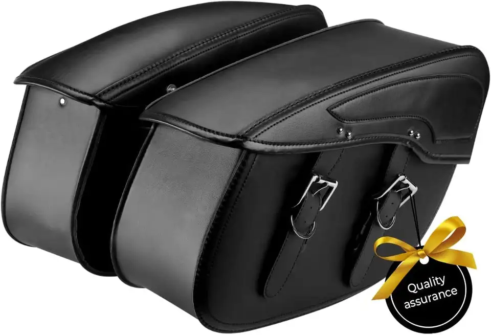 Waterproof PVC Synthetic Leather Motorcycle Saddlebag