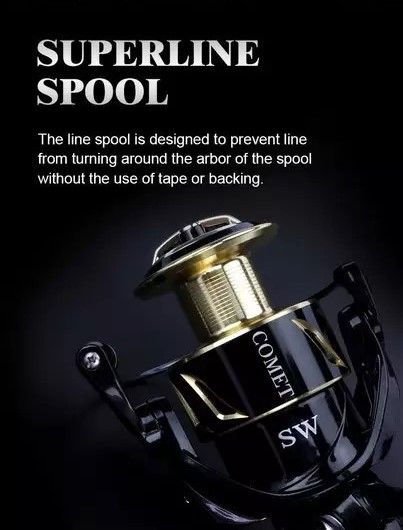 Anti Twist Fish Reel Anodized Aluminum Sppol China Manufacturer
