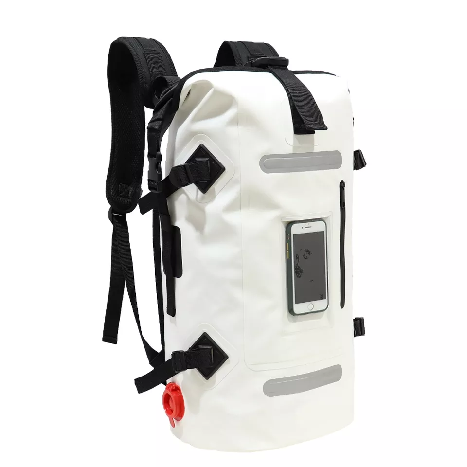 Hiking 500D PVC Tarpaulin Knapsack Fashionable Waterproof Backpack