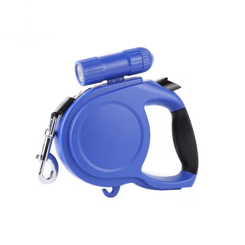 Dog Retractable Leash With LED flashlight