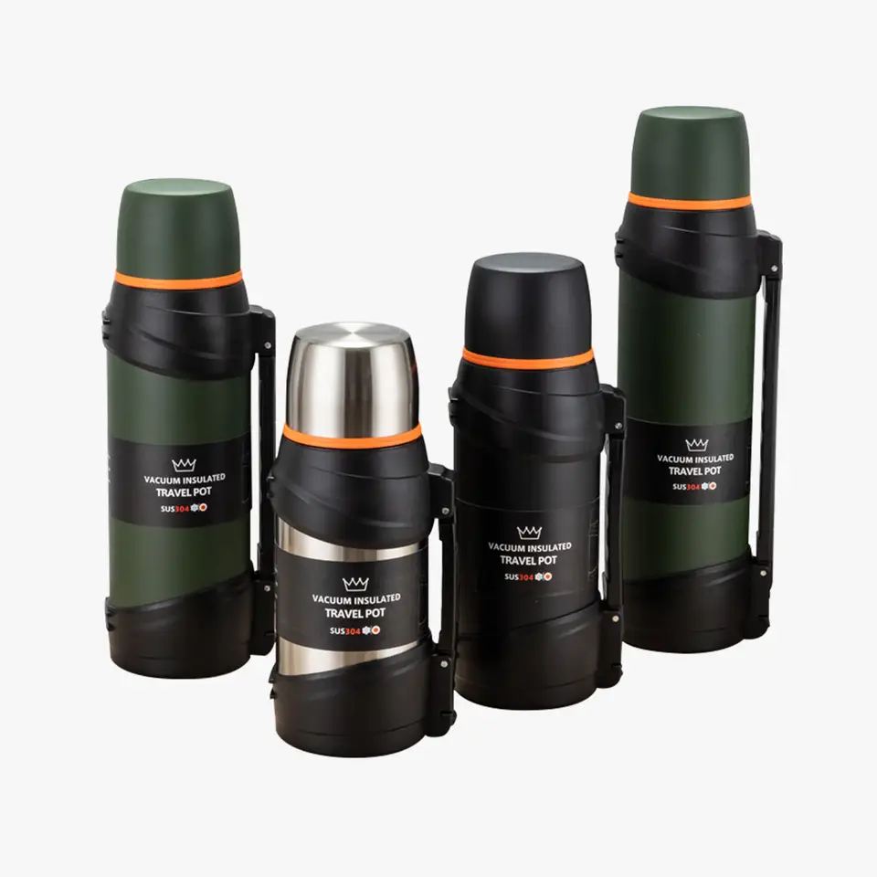 Stainless Steel Bottle Double Walled Thermal Multicapacity Thermal